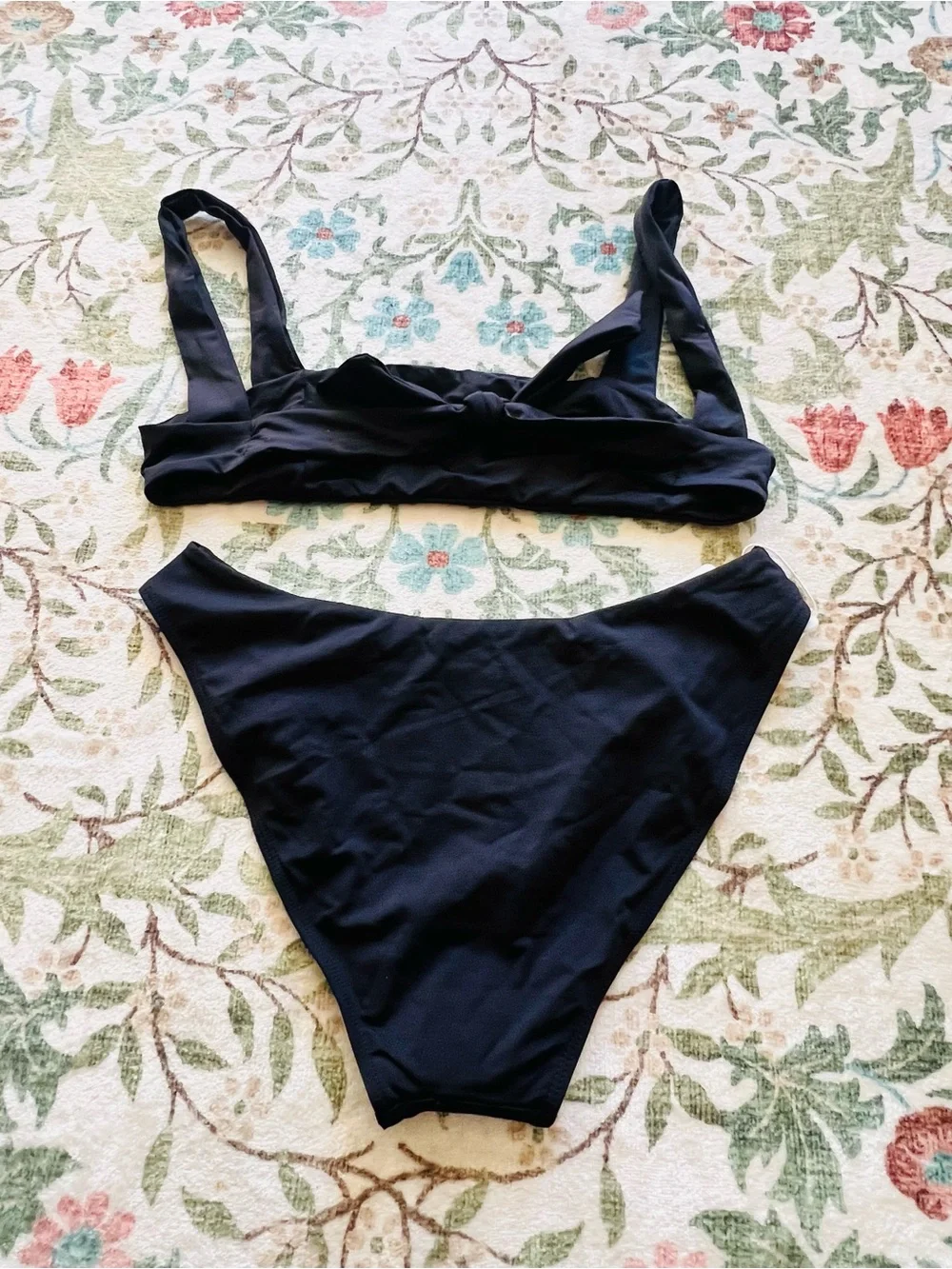 Monday Swimwear Bikini Black Small Medium Seychelles